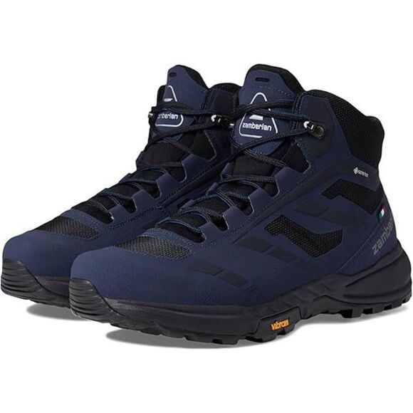 Zamberlan 219 Anabasis Gtx Hiking Men's EU 44.5 Dark Blue Ankle Shoes ZPO2423 - Picture 1 of 12